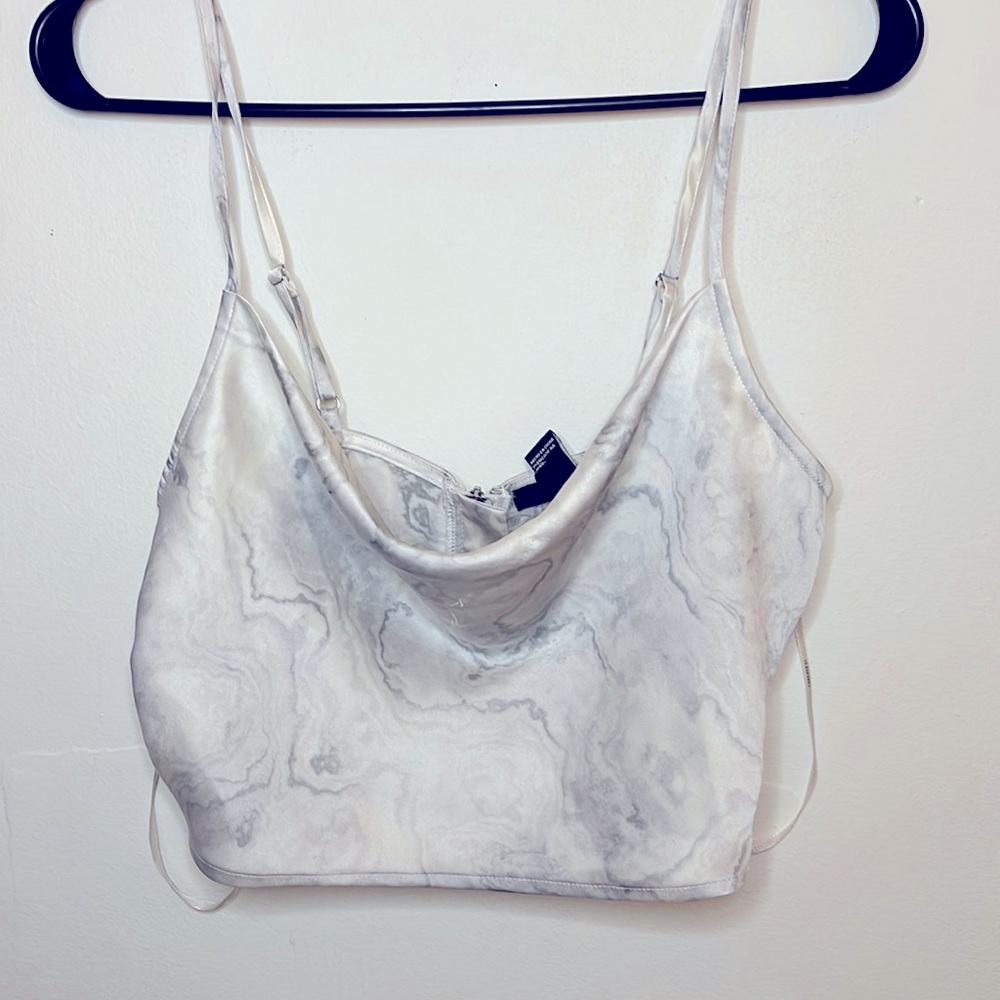 Forever 21 Marble Crop Top